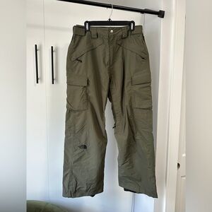 The North Face Men's Olive Snowboard Pants